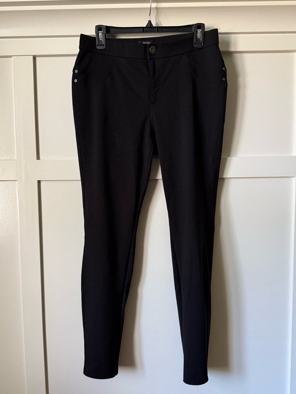 Simply Vera Vera Wang Black Skinny Ponte Pants
